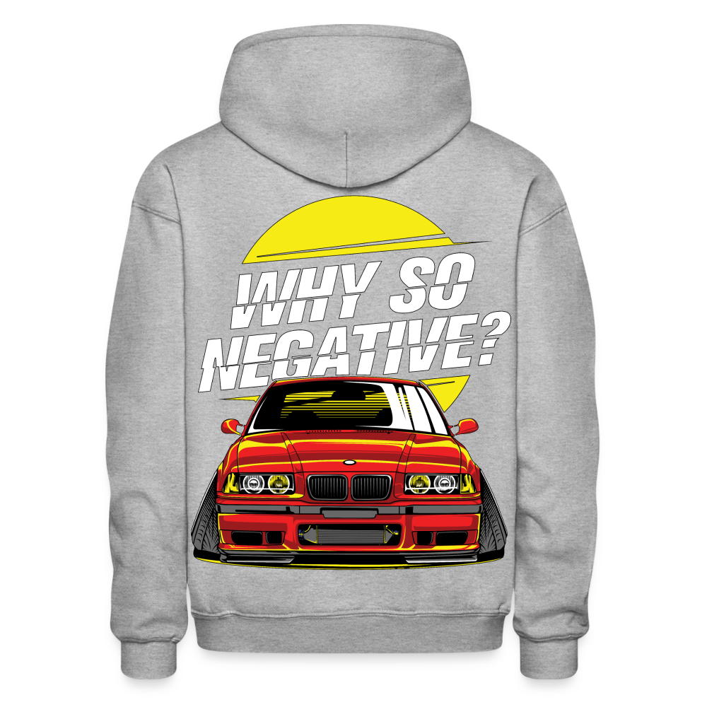 Why so negative BMW - heather gray